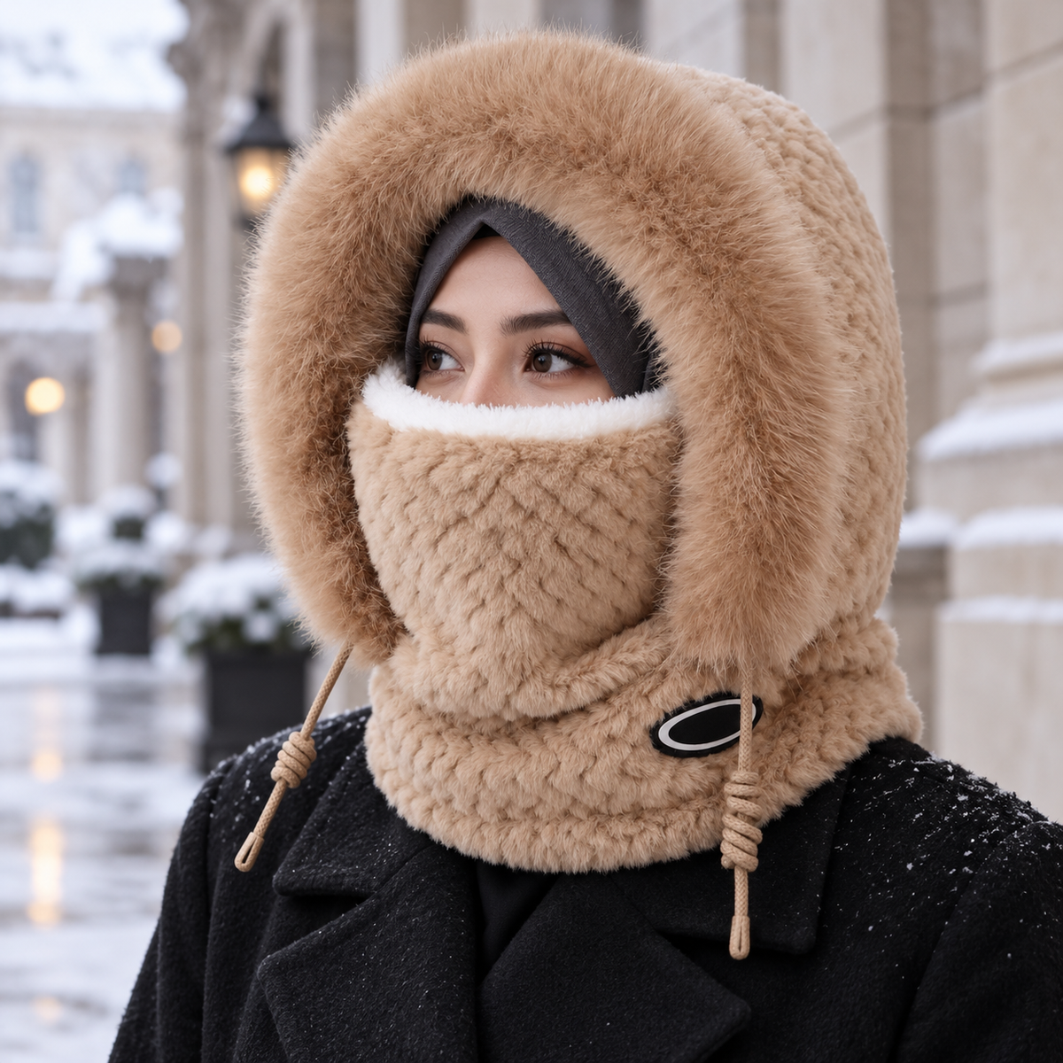 Plush Winter Hood