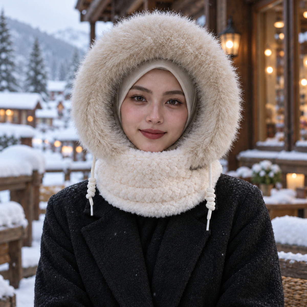 Plush Winter Hood