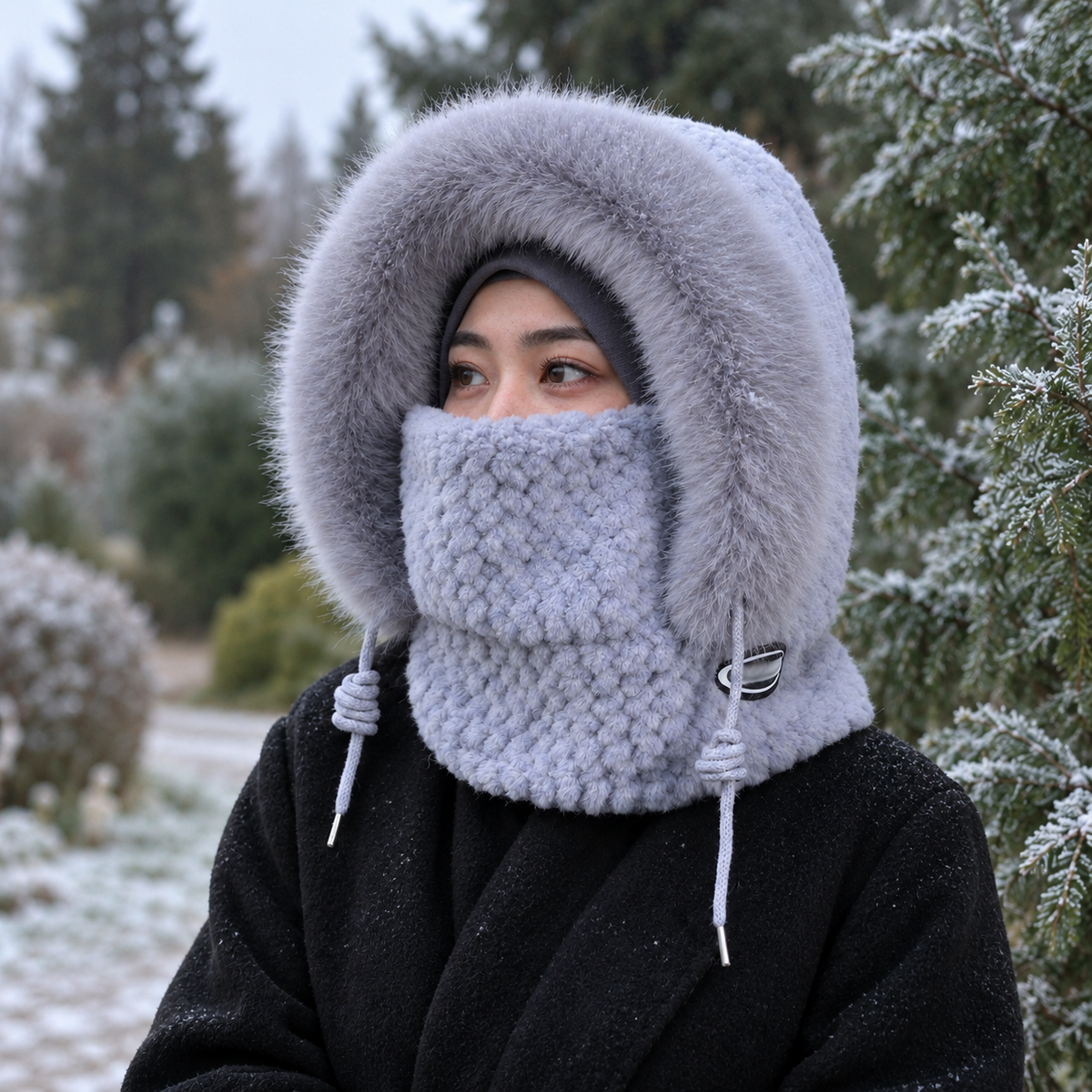 Plush Winter Hood